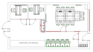 Office Layout 1 Plan