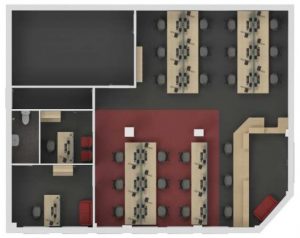 Office Layout 1 Plan Visual
